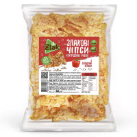 Злакові чіпси кукурудзяно-рисові з солодким перцем, 60г "Zlak"