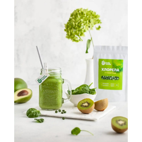 Хлорела в таблетках, "Fruity Yummy", 125г
