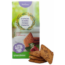 Печиво без глютену Гречано-фінікове, 170г "Кохана"