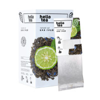 Чай в пакетах "Ерл грей" (20шт), "Hello tea"