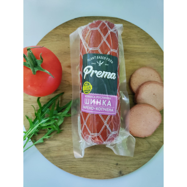 Ковбаса варено-копчена "Шинка", 360г "Prema"