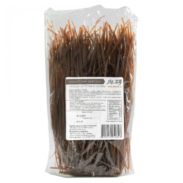 Локшина Соба (гречано-рисова) без глютену Ms. Tally 300 г