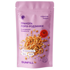 Гранола "Горіх-родзинки", 150г "SunFill"