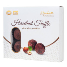 Цукерки шоколадний трюфель з фундуком, 140г "MonLasa"
