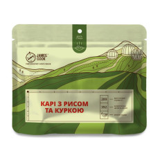 Карі з рисом та куркою, 90г "James Cook"