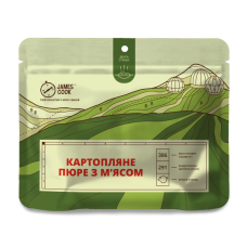 Картопляне пюре з м'ясом, 80г "James Cook"