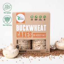 Хлібці Гречані без солі, "Bifood", 220г
