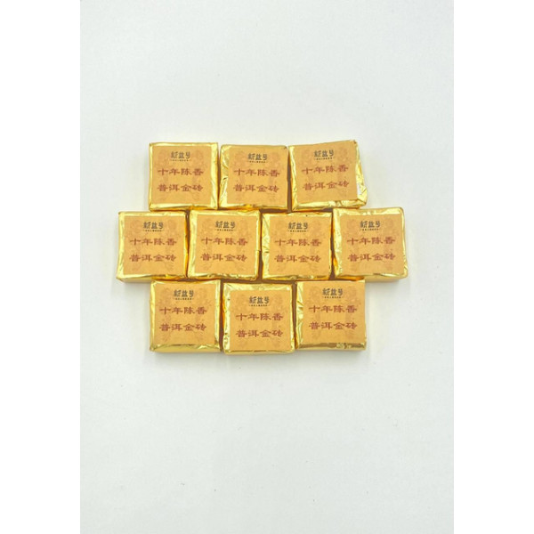 Китайський чай шу пуер Чень Сян (цеглинки), 5г