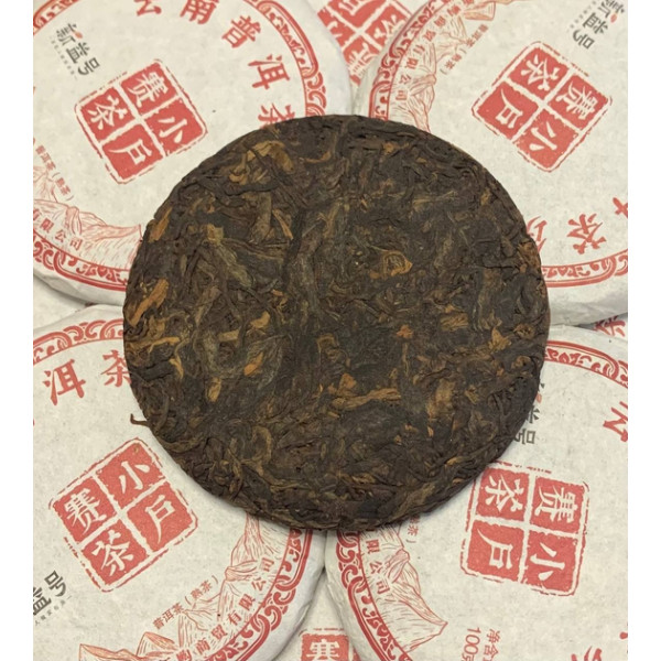 Китайський чай, Шу пуер СІнь Ї Хао Сяохусай, (млинець) 100 г