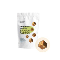 Натуральні цукерки "Банан гарбуз", 200г "Flower food"