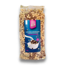 Сухі сніданки зернові "Кульки з какао та бананом" "Healthy generation" 100г