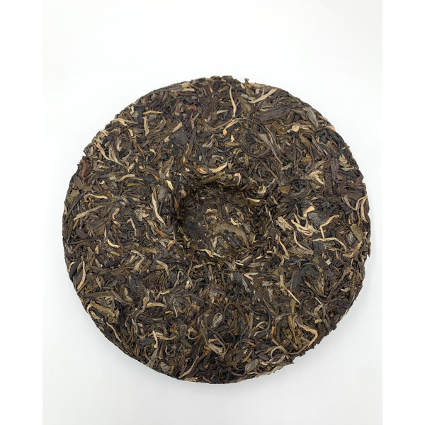 Китайський чай шу пуер з гори Наннуо, 357г (млинець)