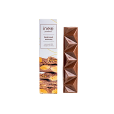 Крафтовий шоколад з мигдалем та інжиром, 35г "Ineo"