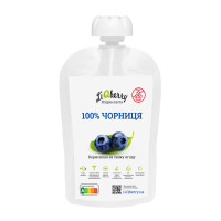 Ягідна паста "Чорниця 100%", 100г "LiQberry"