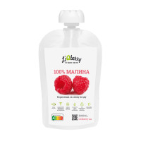 Ягідна паста "Малина 100%", 100г "LiQberry" (дойпак)