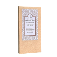 Темний шоколад з підсоленою кокосовою карамеллю 90%, 100г "Chocoino"