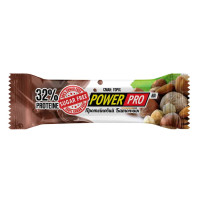 Батончик зі смаком горіха 32%, (Sugar Free) 60г "Power Pro"