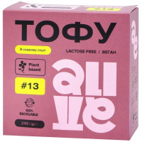 Тофу в соєвому соусі, 240г "Alive"
