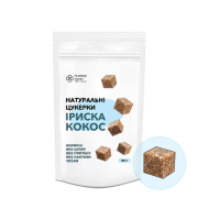 Натуральні цукерки "Іриска кокос", 200г "Flower food"