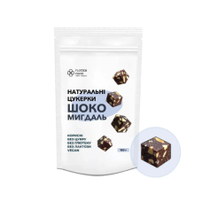 Натуральні цукерки "Шоко мигдаль", 200г "Flower food"