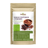 Какао порошок темний Premium DeZaan, 22-24%, "Здорово", 250г