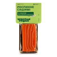 Сашимі рослинне зі смаком лосося з Омега 3:6:9, 100г "Wanted vegan"