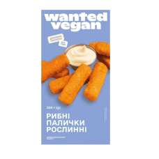 Рибні палички рослинні TM" Wanted Vegan", 200г