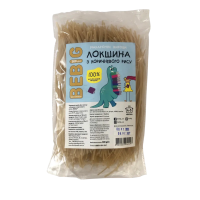 Локшина з коричневого рису, 300г "Bebig"