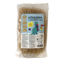 Локшина з коричневого рису, 300г "Bebig"