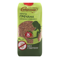 Крупа гречана органічна, без глютену 800г, "Сквирянка"