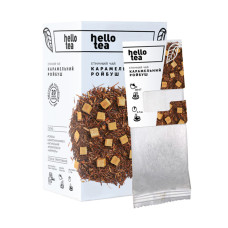 Чай в пакетах "Карамельний ройбуш" (20шт), "Hello tea"