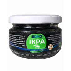 Ікра чорна з морських водоростей, 100 г, "Soho"