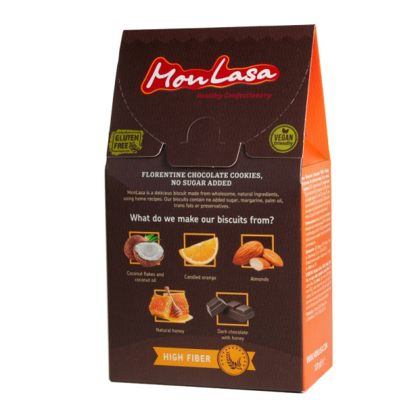 Печиво Флорентіні шоколадне, 120г "Mon Lasa"